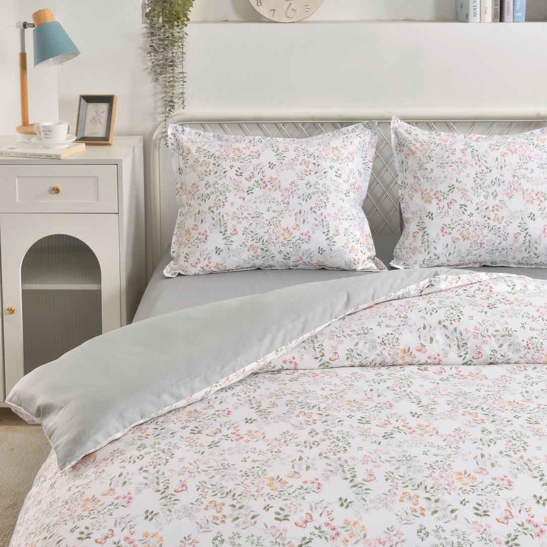 Aura Home Botanical Duvet Set