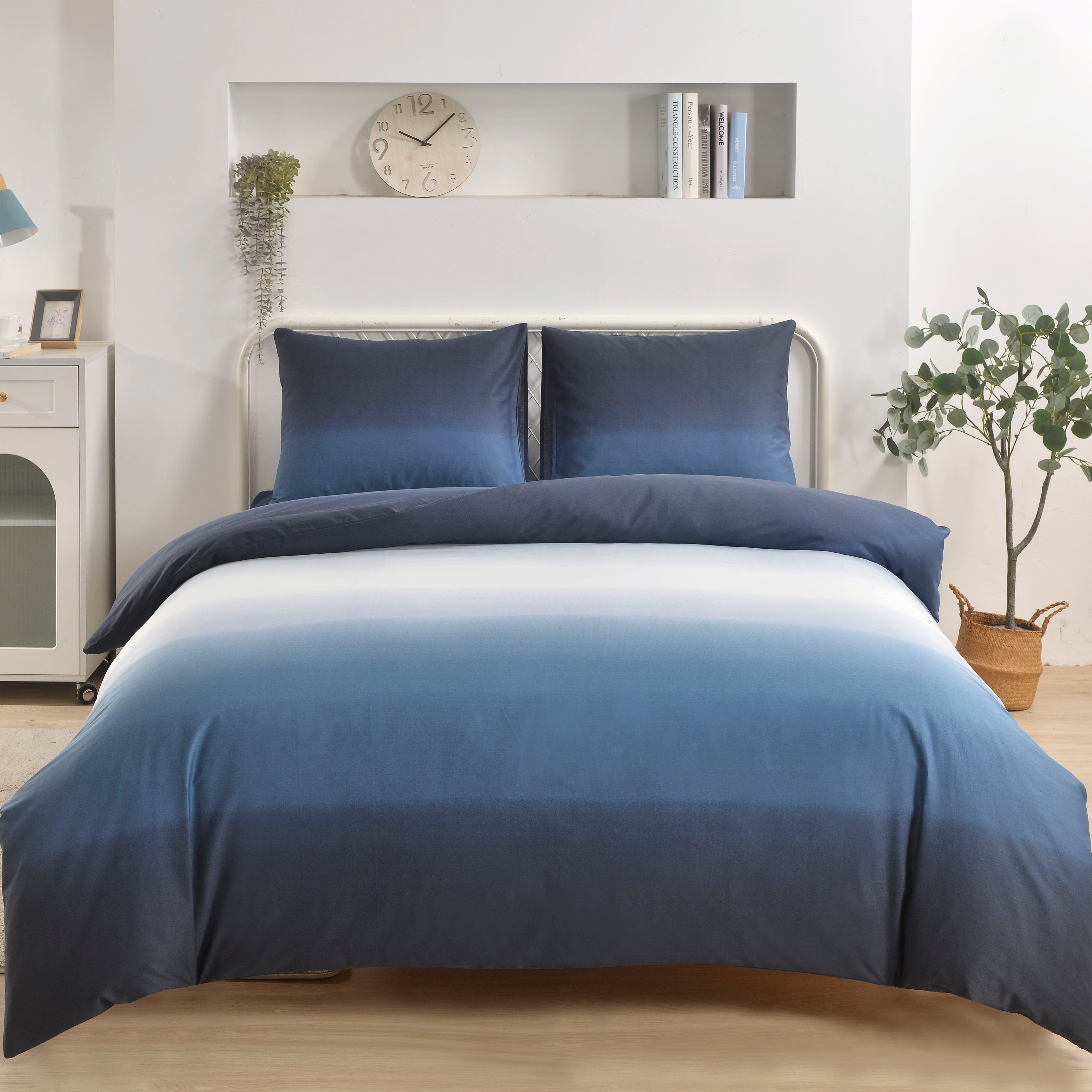 Aura Home Ocean Whisper Duvet Set