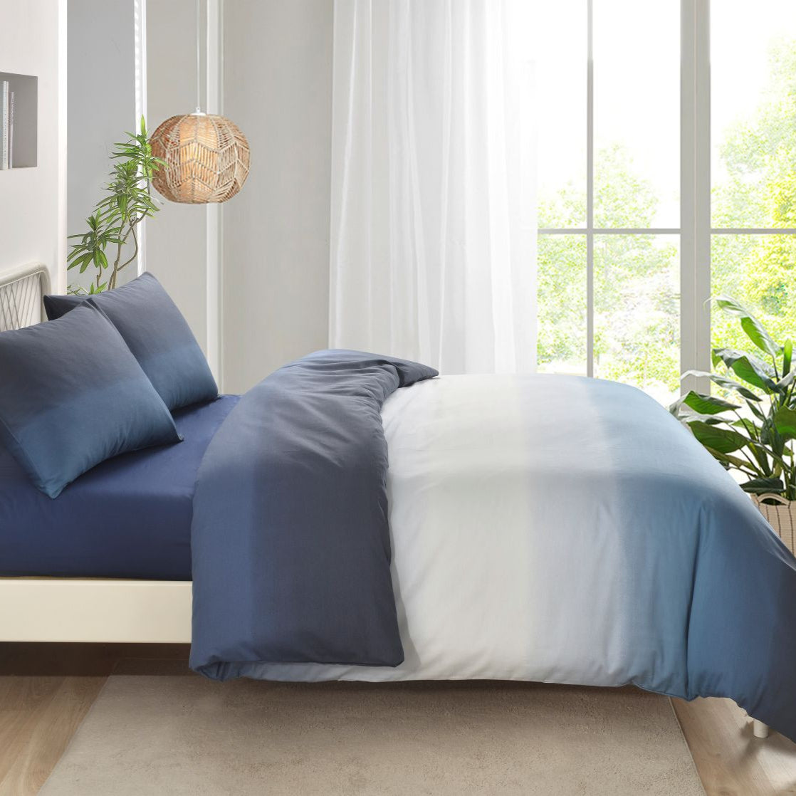 Aura Home Ocean Whisper Duvet Set