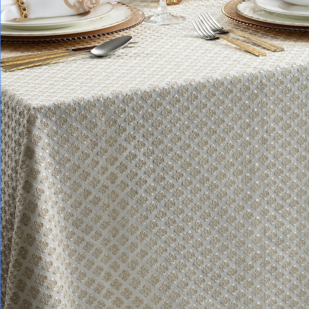 Adorn Your Table Clover Tablecloth