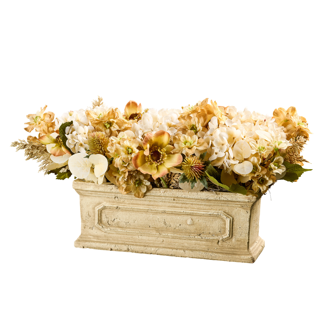 Flaura Antique White Arrangement