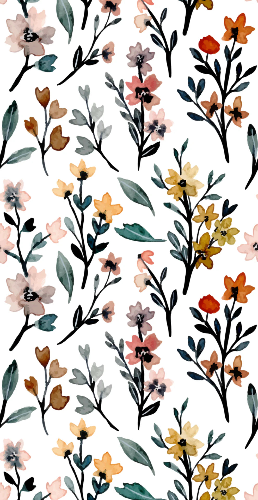 Multi Color Floral Printed Guest Towel