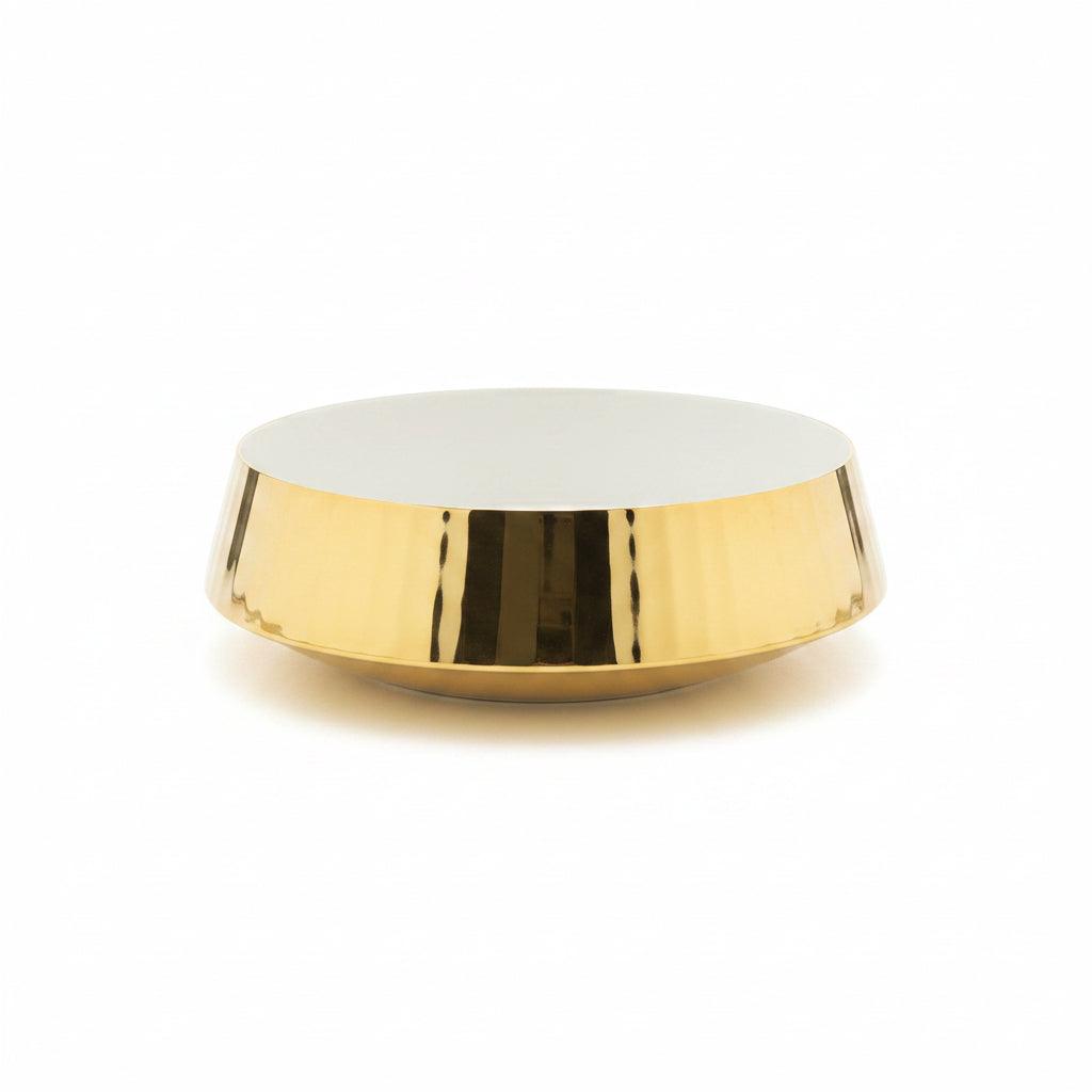 Gold/White Fruit Bowl
