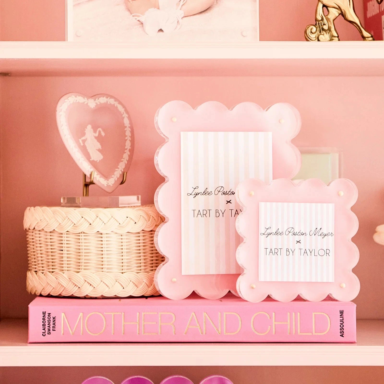 Tart Light Pink Mini Acrylic Picture Frame