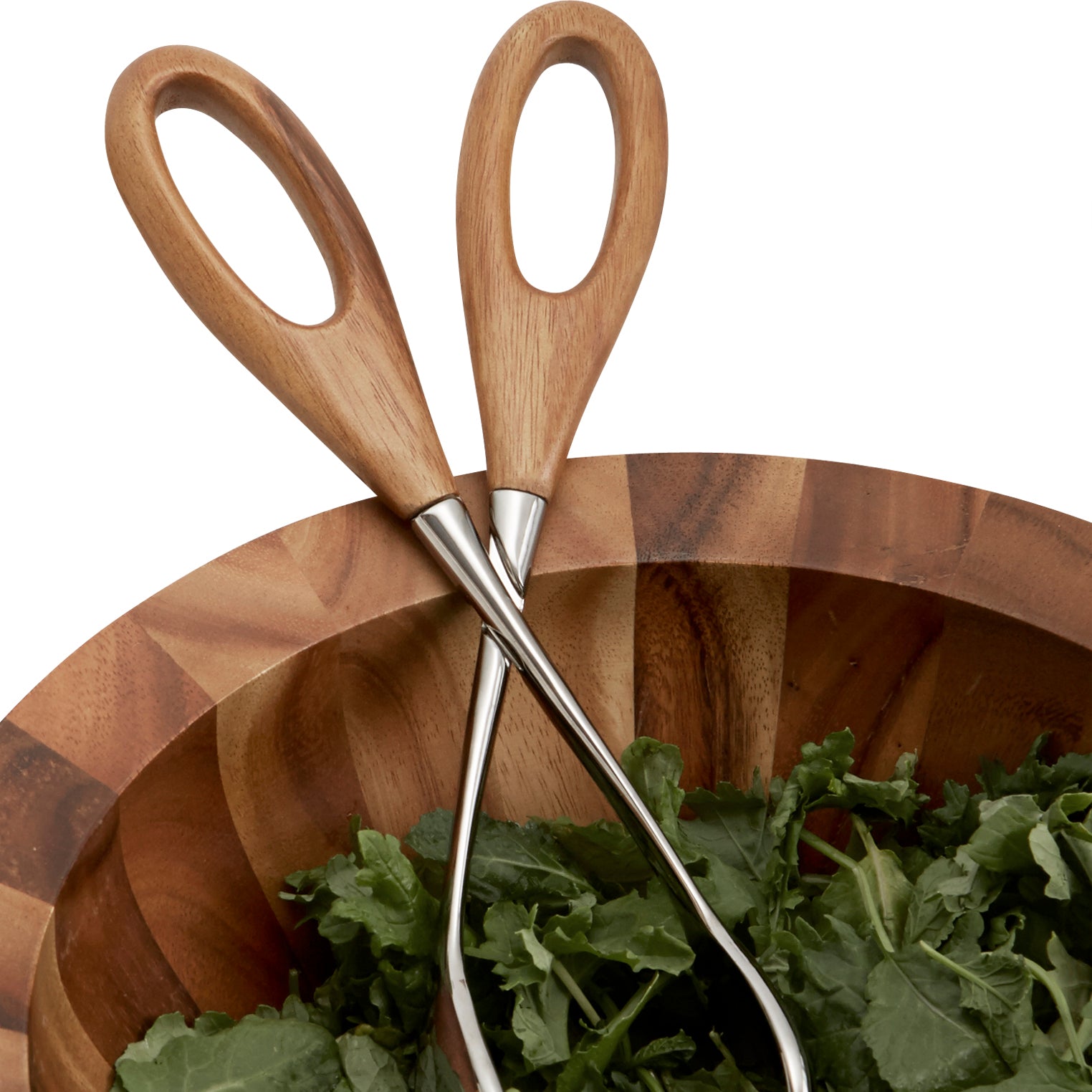 Nambé Curvo Salad Scissors