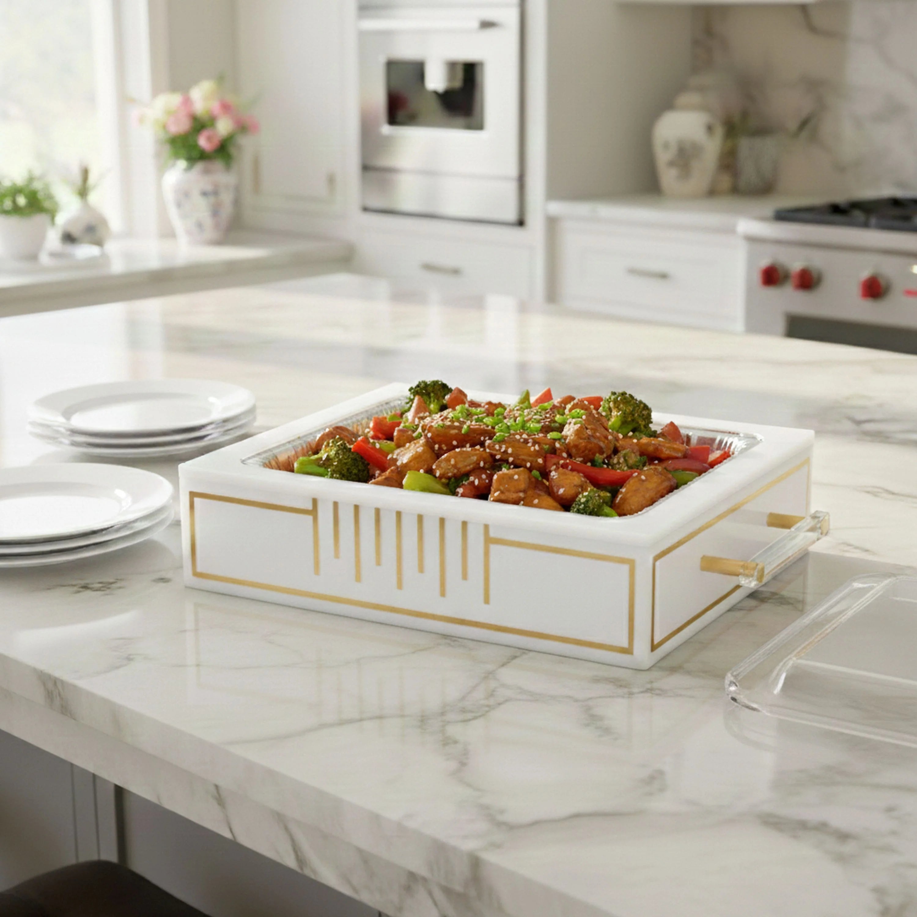 Classic 9x13 Pan Holder - Gold