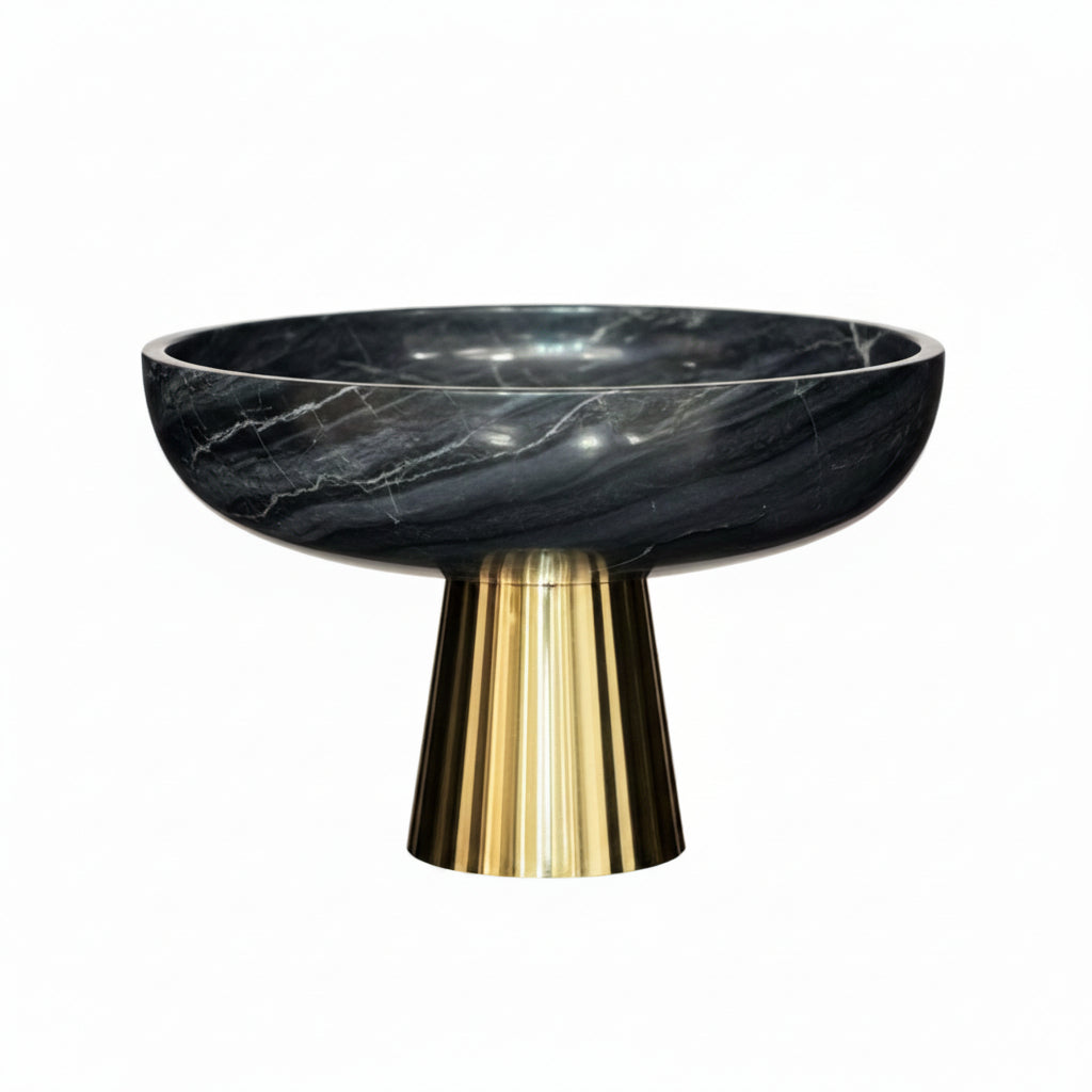 Dazey Grey Marble Bowl