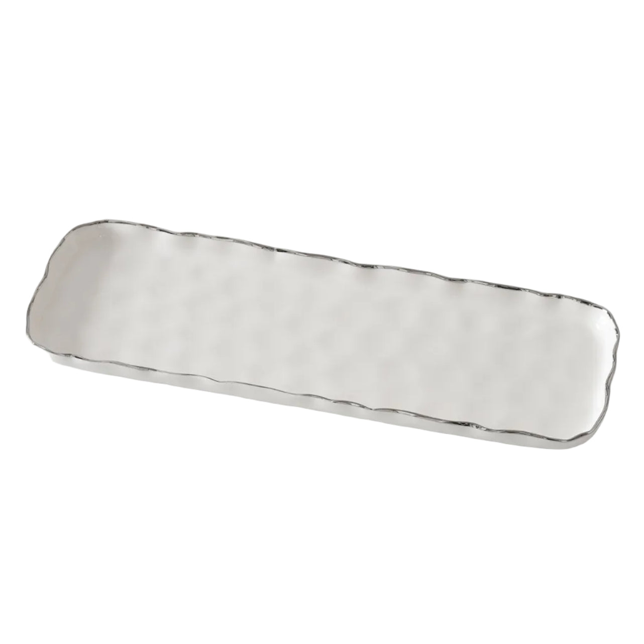 Portofino Plata Long Rectangular Tray