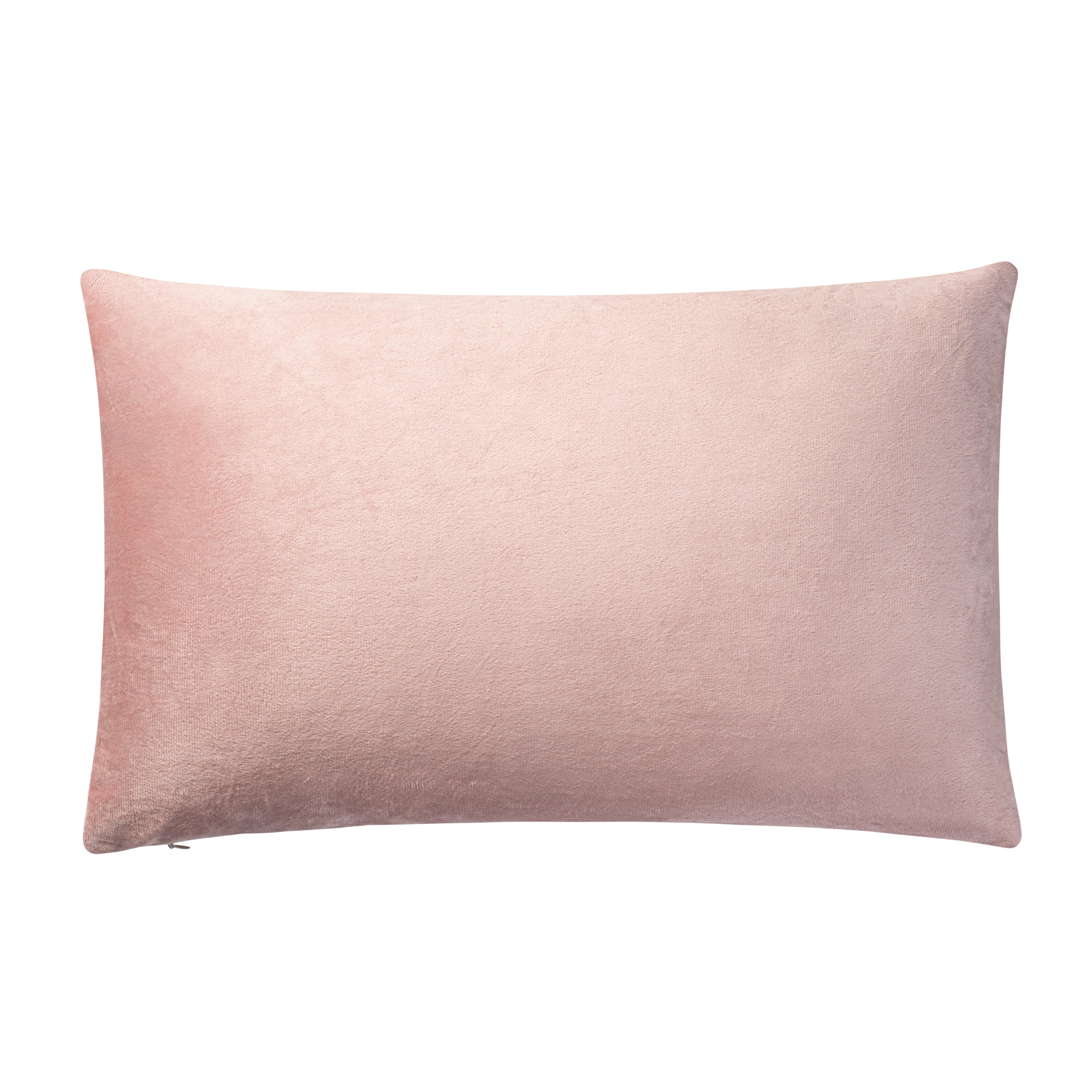 Aura Home Dusty Rose Velvet Throw Pillow