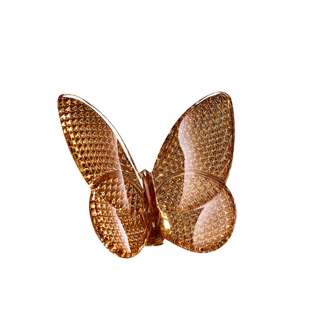 Baccarat Lucky Crystal 20K Diamant Butterfly