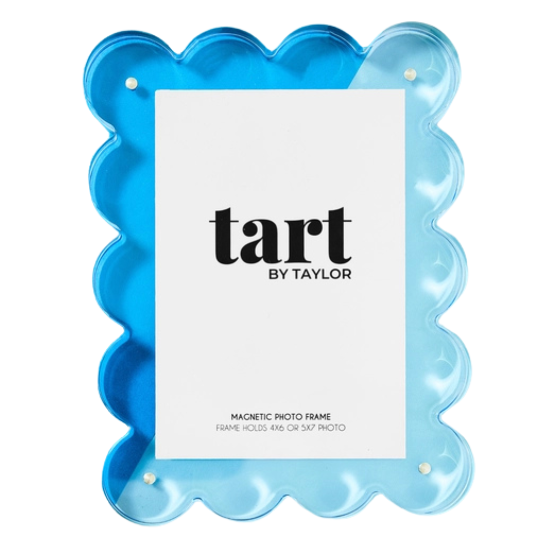 Tart Neon Blue Acrylic Picture Frame