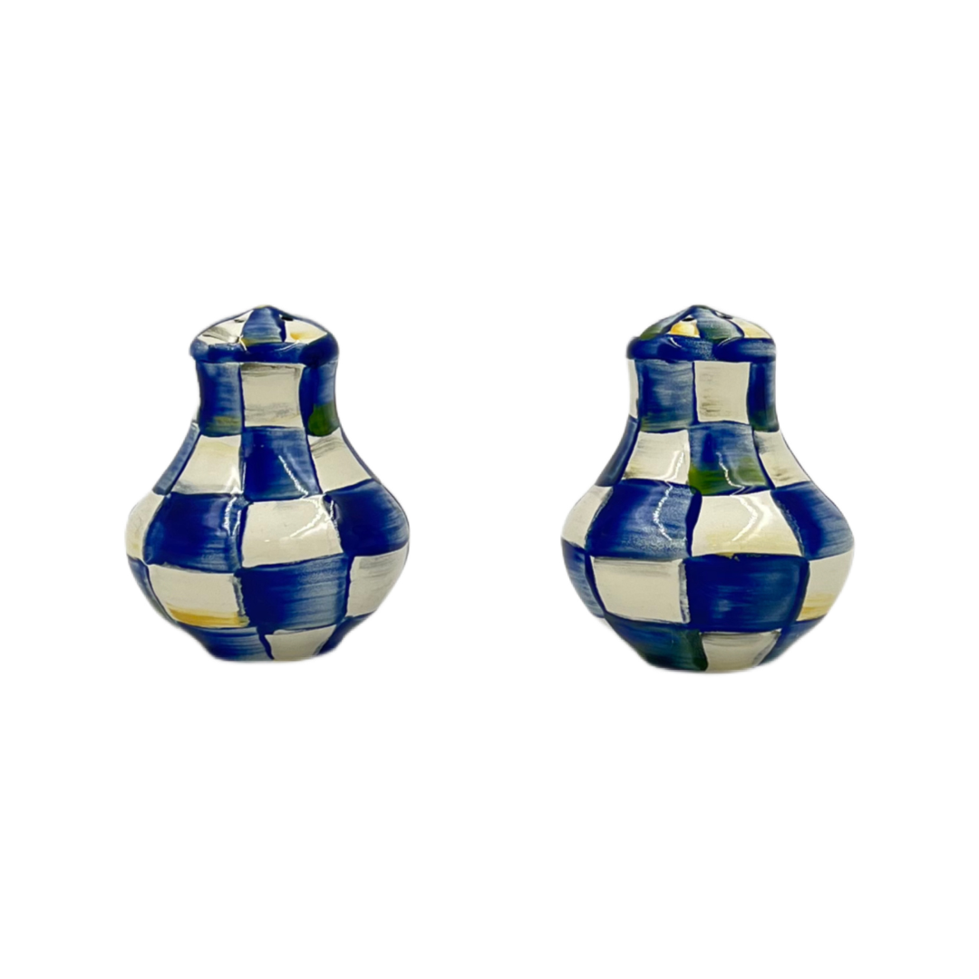 MacKenzie-Childs Royal Salt & Pepper Shakers