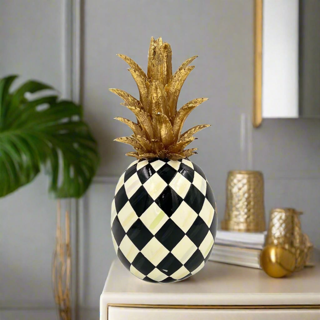 MacKenzie-Childs Marquee Pineapple