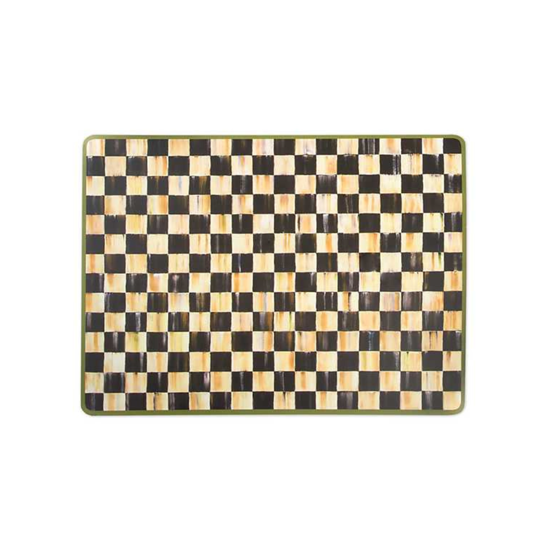 MacKenzie-Childs Courtly Check Cork Back Placemats
