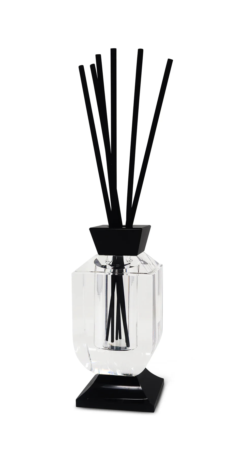 Crystal Diffuser with Black Accents