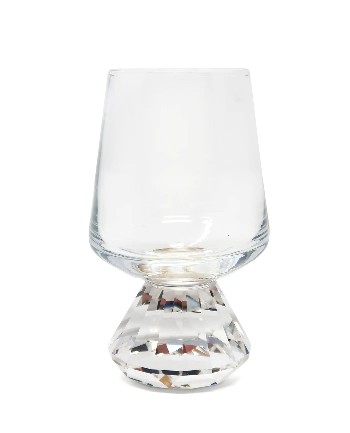 Set of 6 Shot Glasses with Diamond Base