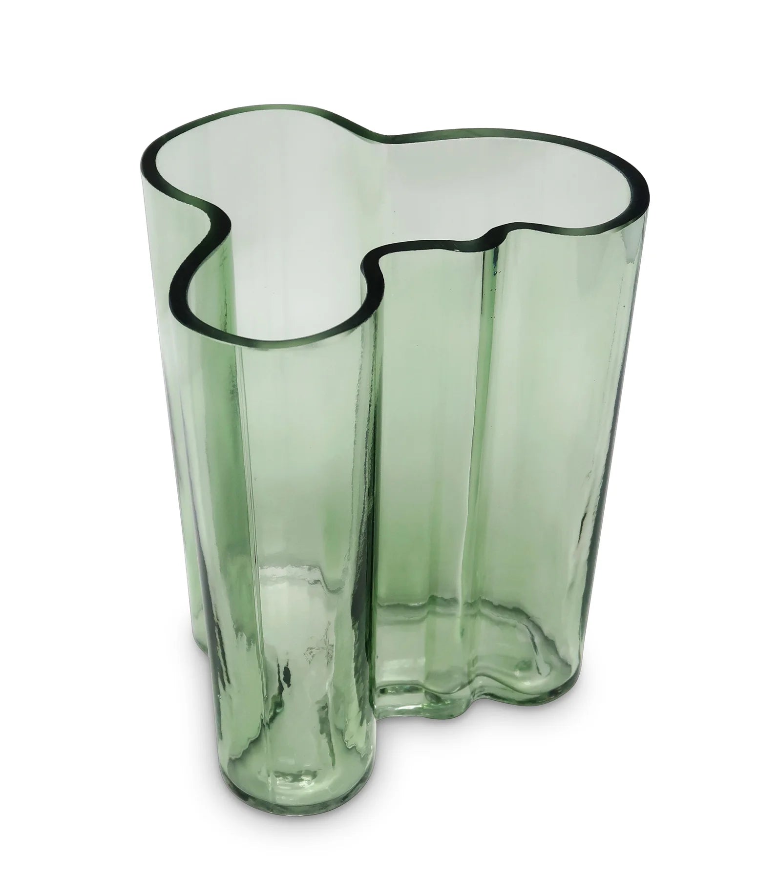 Tinted Curved Vase