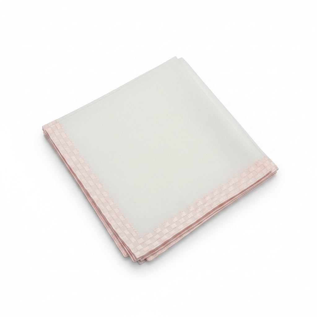 Adorn Your Table Pink Check Napkins