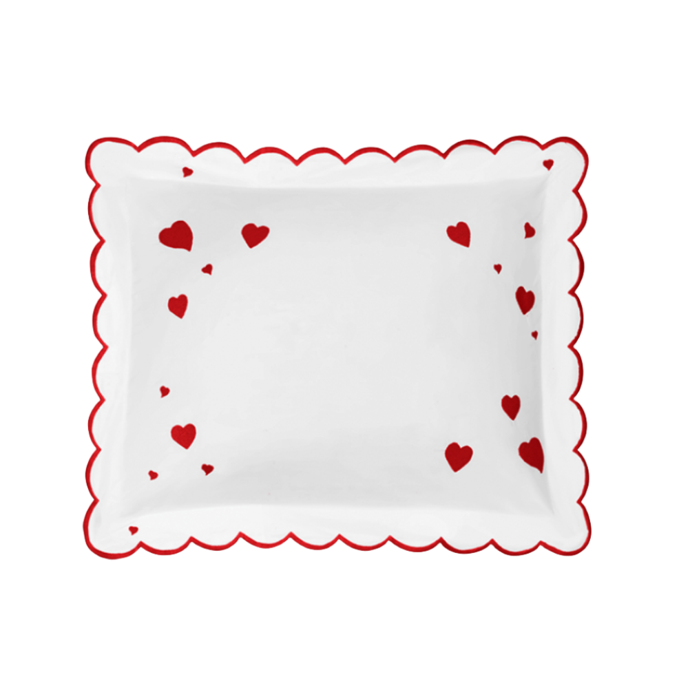 Matouk Hearts Mini Pillow Boudoir