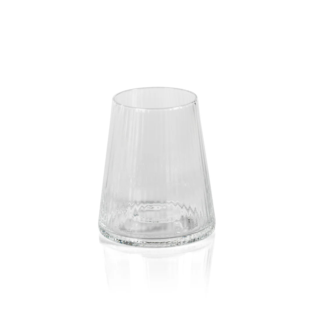 Zodax Bandol Fluted Textured All Purpose Glass