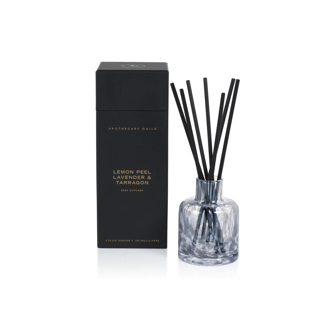 Zodax Apothecary Guild Opal Glass Reed Diffuser in Gift Box