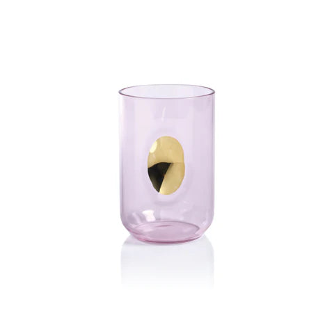 Zodax Aperitivo Tumbler with Gold Accent