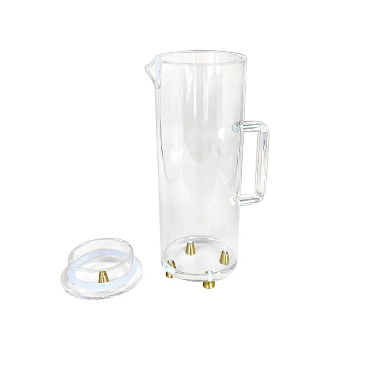 Acrylic Pitcher w/ Gold Legs