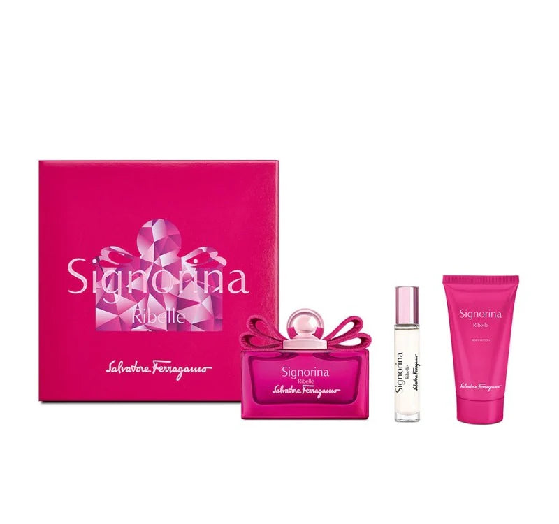 Salvatore Ferragamo Ladies Signorina Ribelle Gift Set
