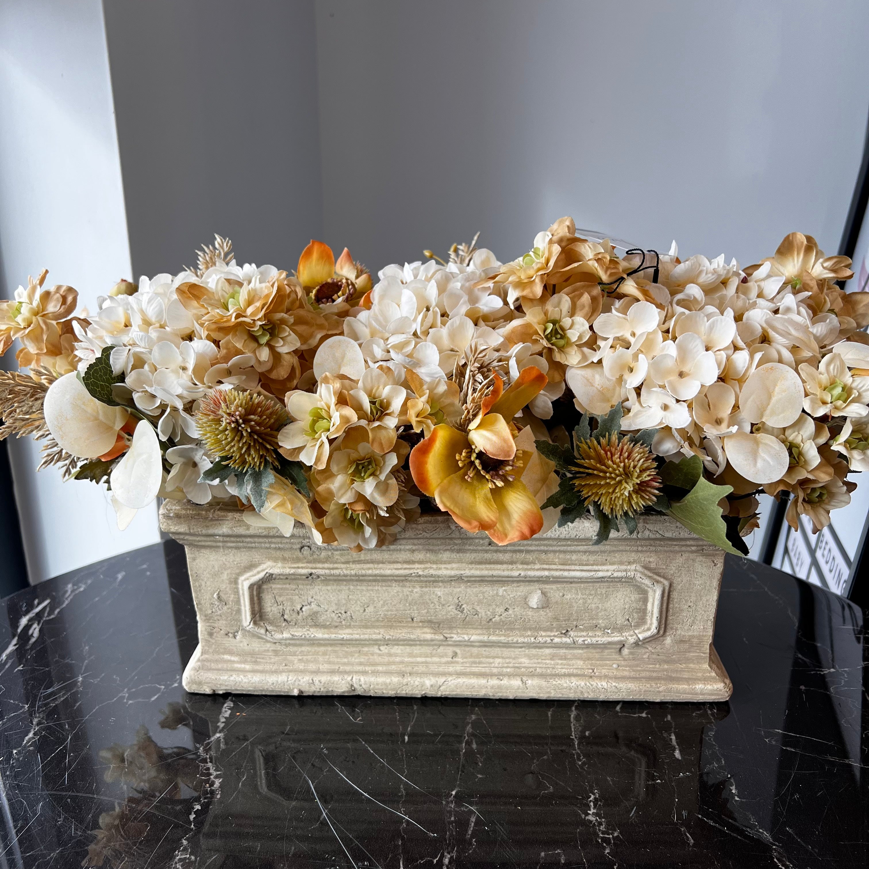 Flaura Antique White Arrangement