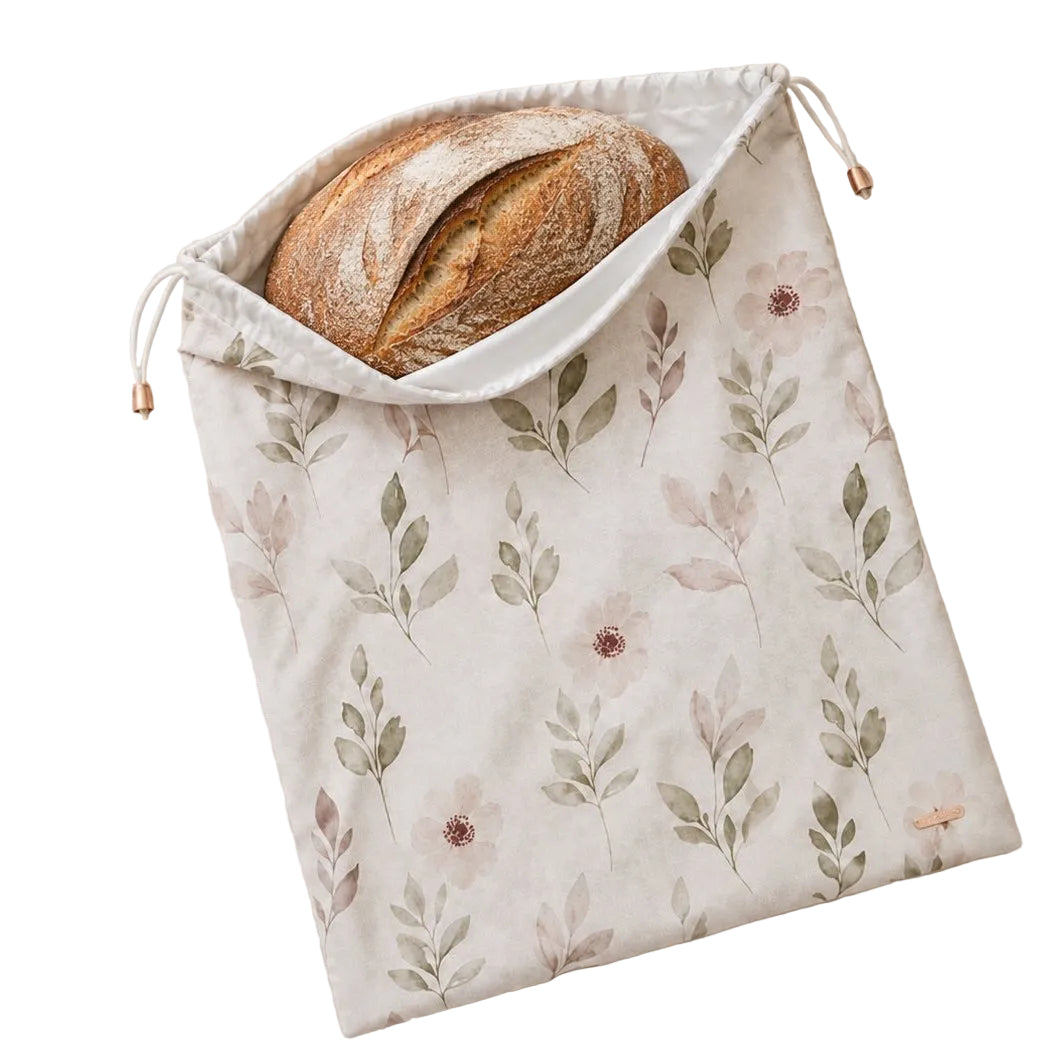 Floral Bread Bag