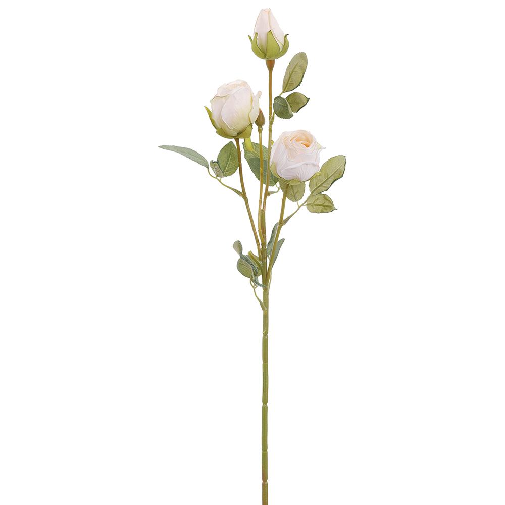 Dried Look Rose Bud Spray