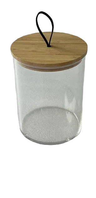 Acrylic Cylindrical-Shaped Cookie Jar