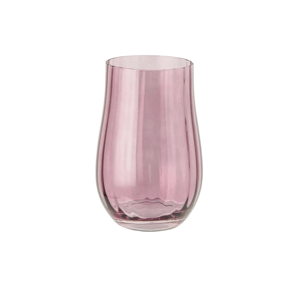 Peony Highball Glass - Rose
