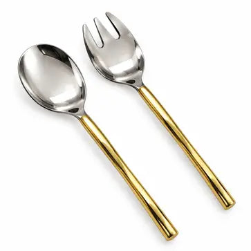 Prestige Flamingo, Shiny Silver with Gold Handle