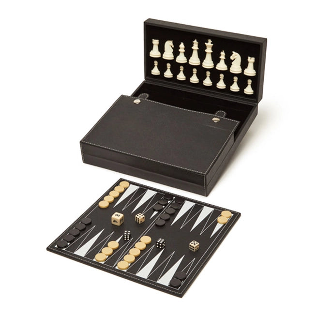 Bryson Backgammon and Chess Set