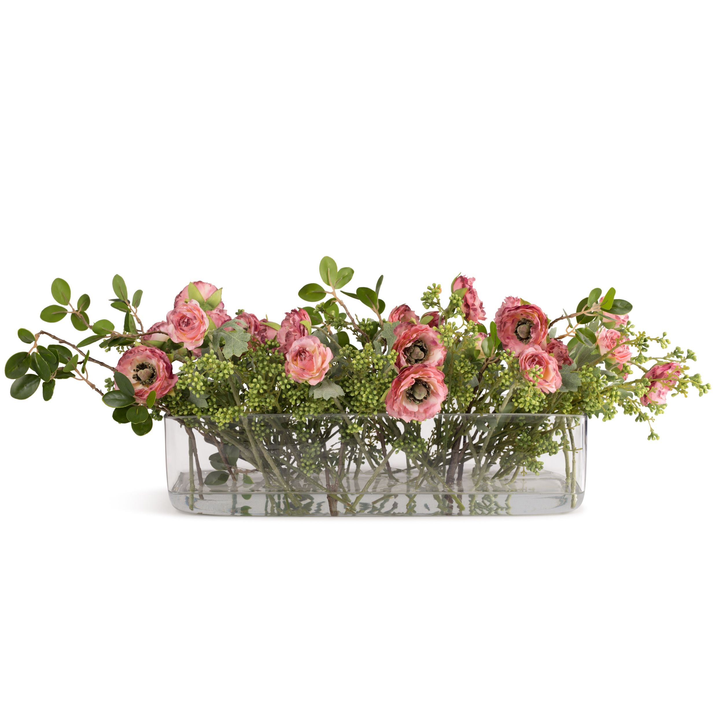 Flaura Pink Ranunculus Crystal Garden