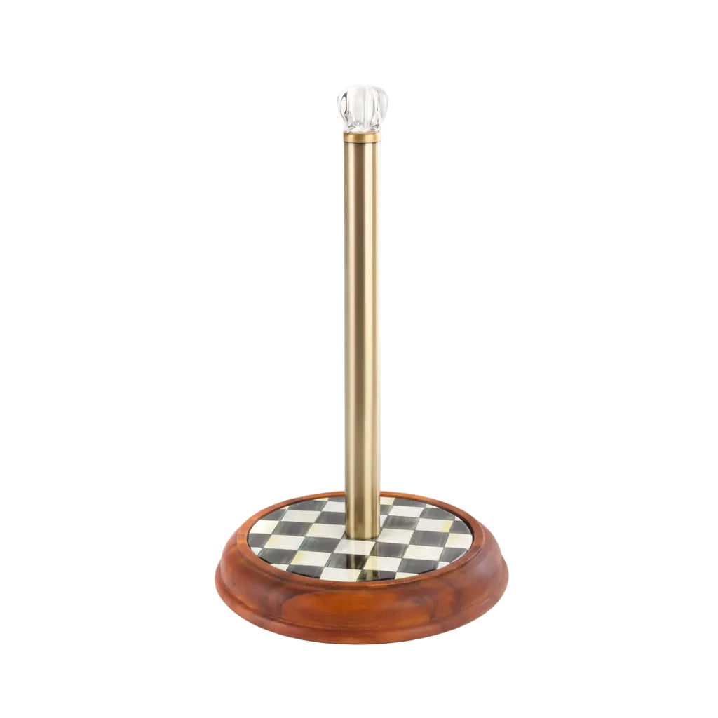 MacKenzie-Childs Check Paper Towel Holder