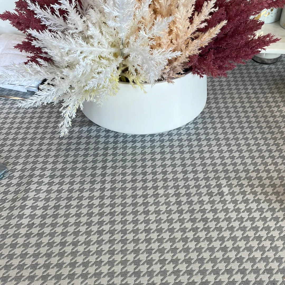 Adorn Your Table Houndstooth Tablecloth