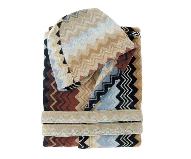 Missoni Giacomo Hooded Bathrobe