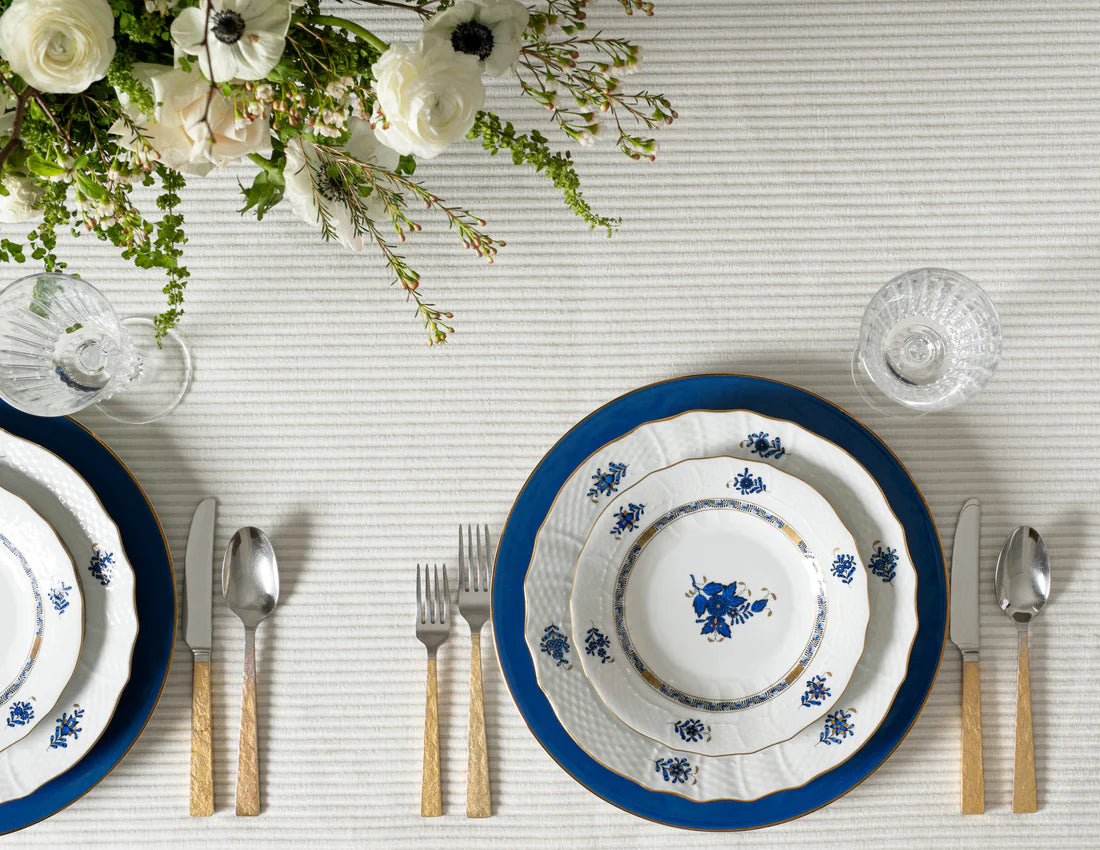 Adorn Your Table Velvet Ribbed Tablecloth