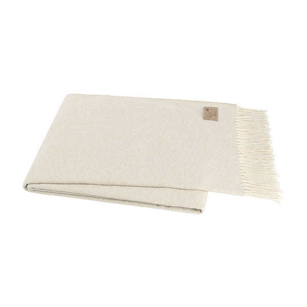 Lands Downunder Italian Herringbone Throw- Birch