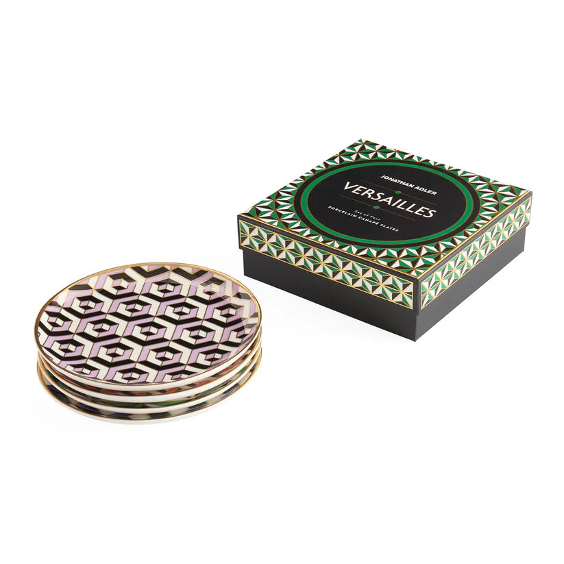 Jonathan Adler Versailles Small Plate Set