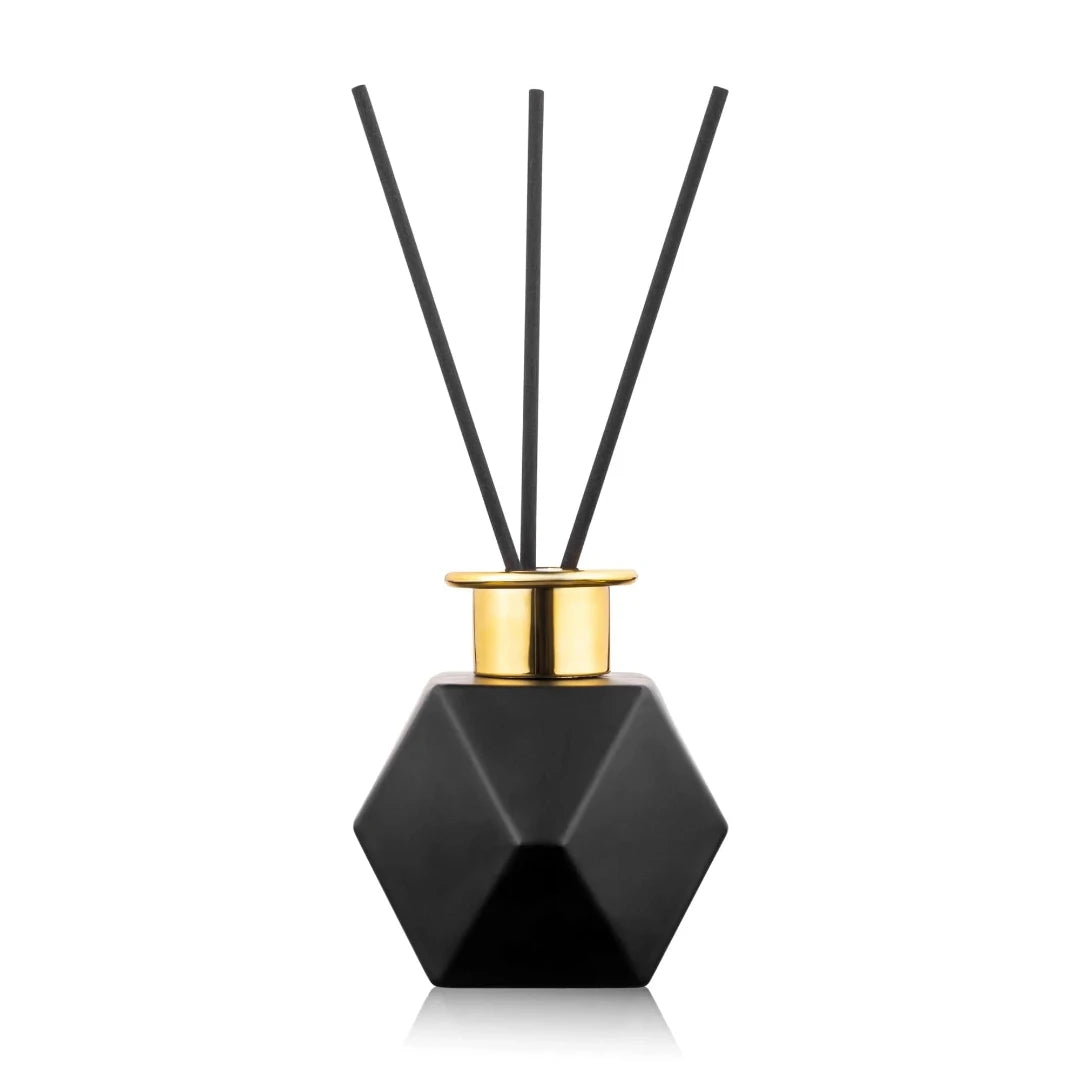 Black Geometric Diffuser