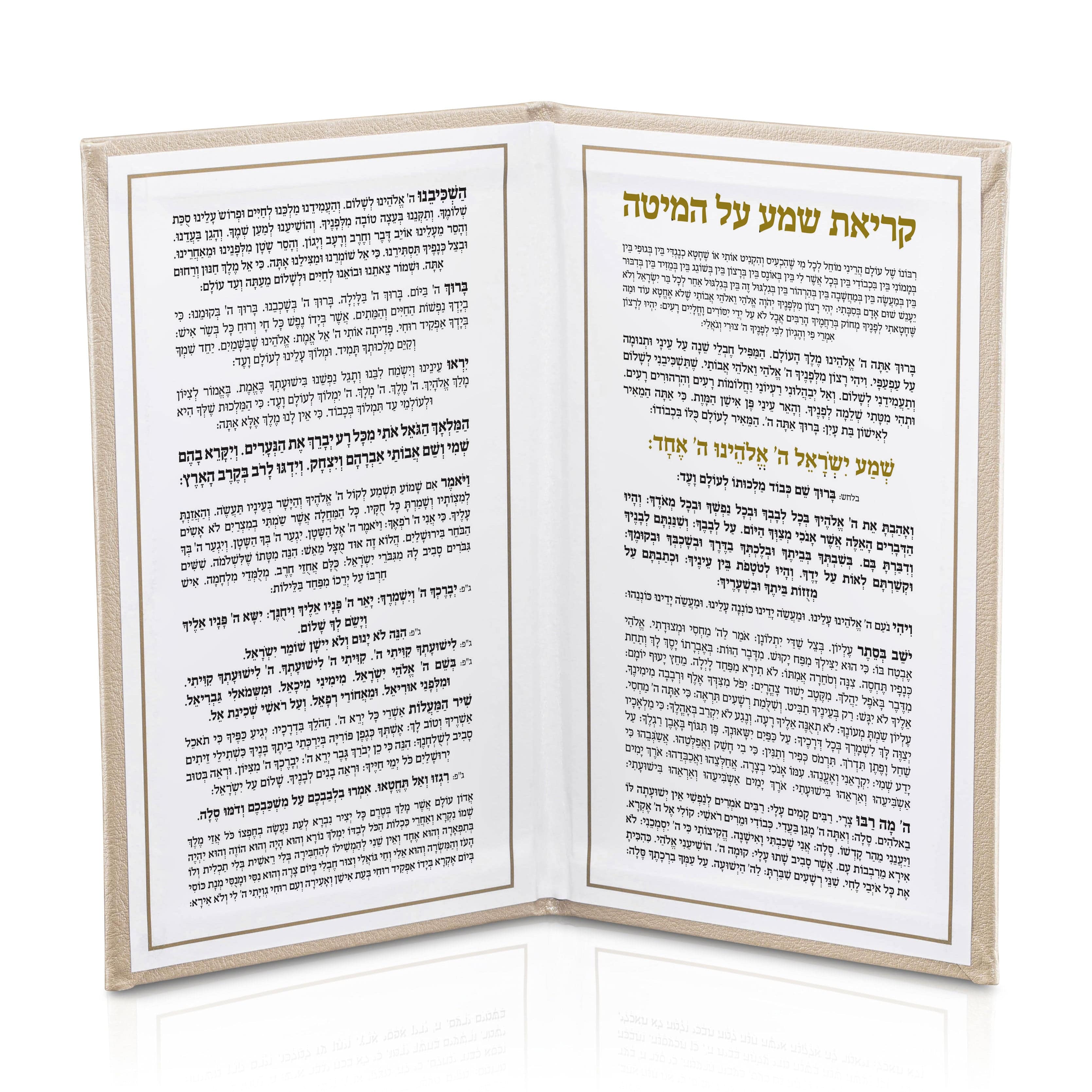 Leather Kriyas Shema Book