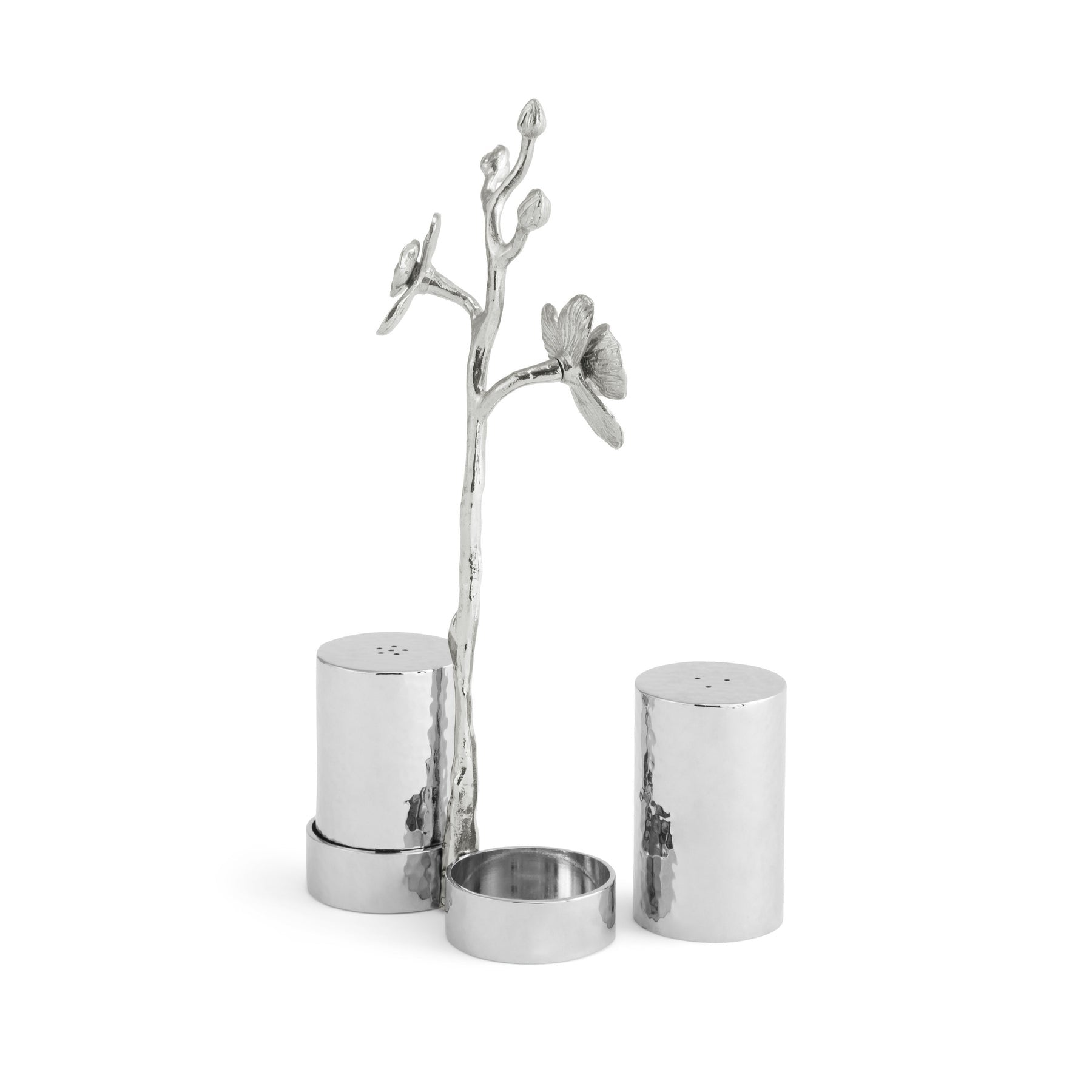 White Orchid Salt and Pepper Set