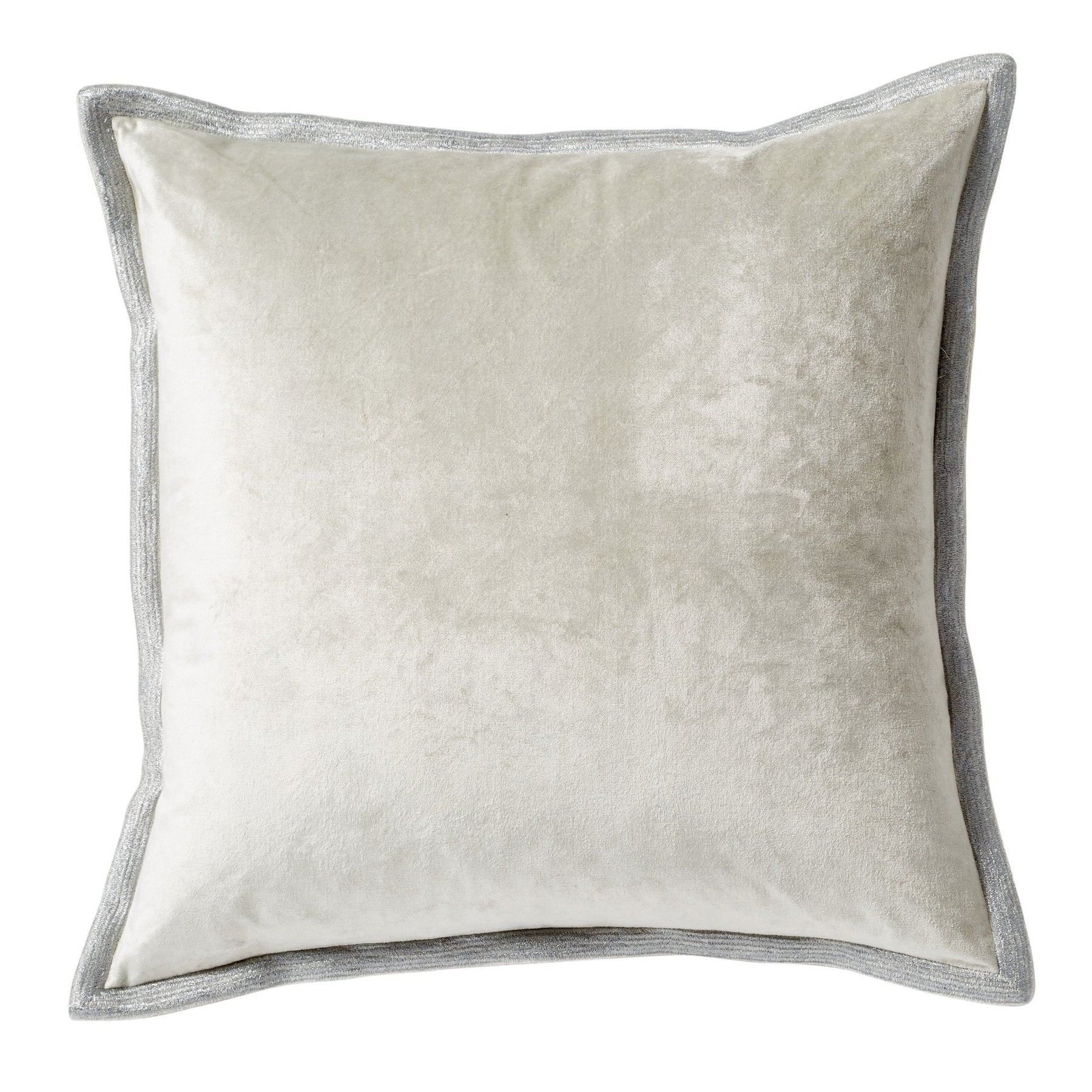 Velvet with Metallic Stitch Pillows