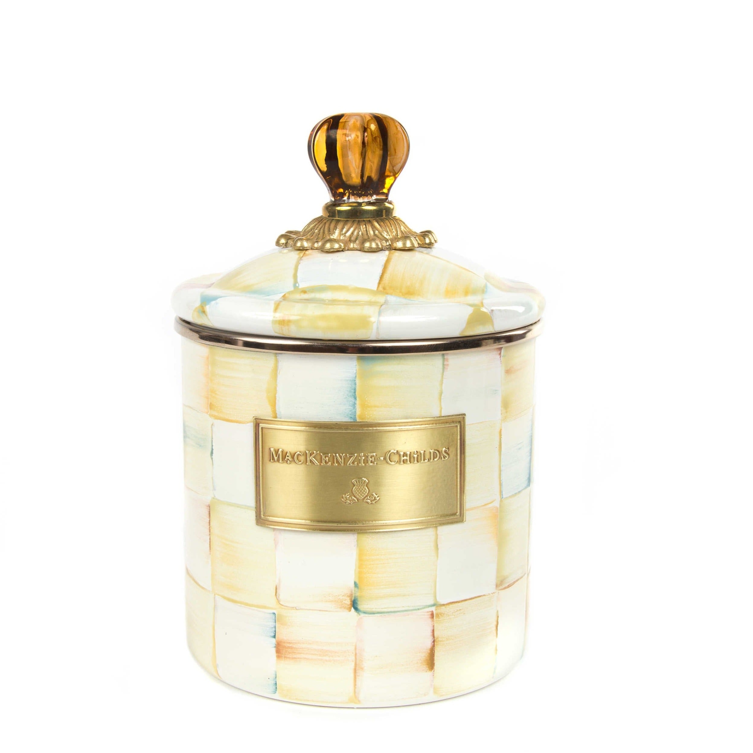 MacKenzie-Childs Parchment Canister