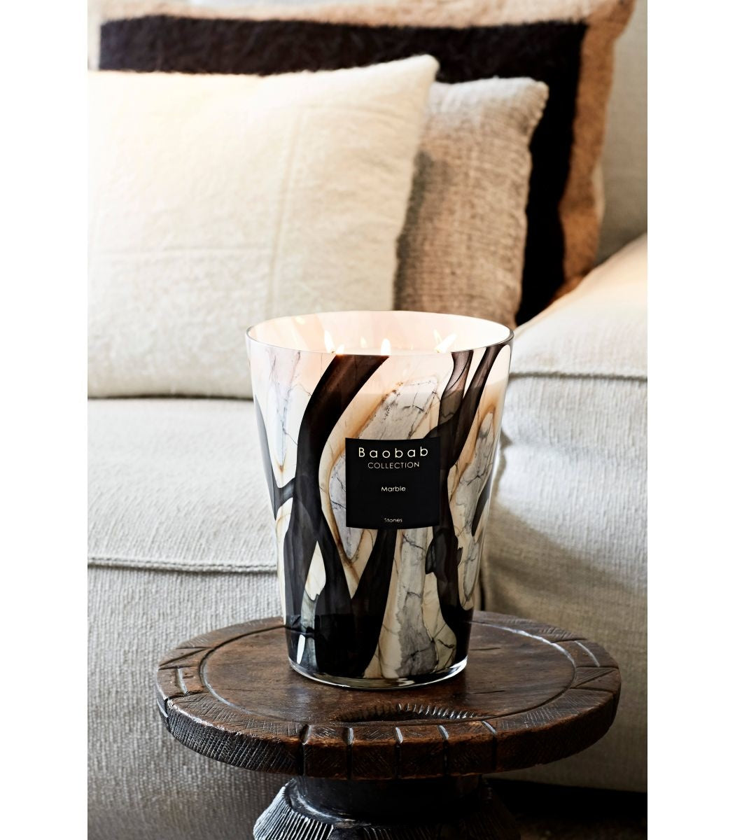 Stone Marble Candle