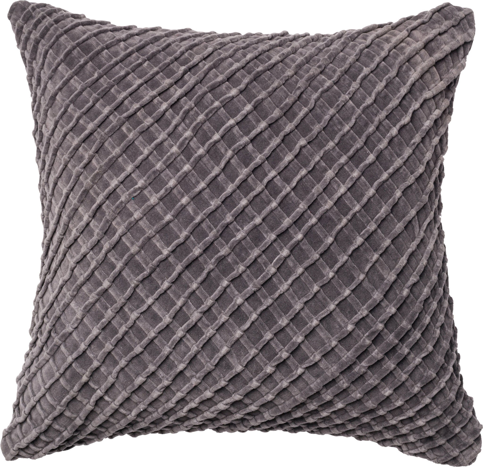 Checked Velvet Pillows